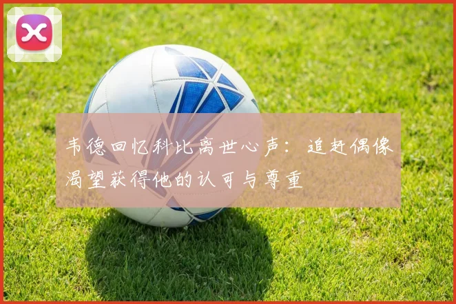 韦德回忆科比离世心声：追赶偶像渴望获得他的认可与尊重